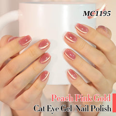 Double Rhythm polish brush stroke texture showing smooth coverage and benefit of high pigment