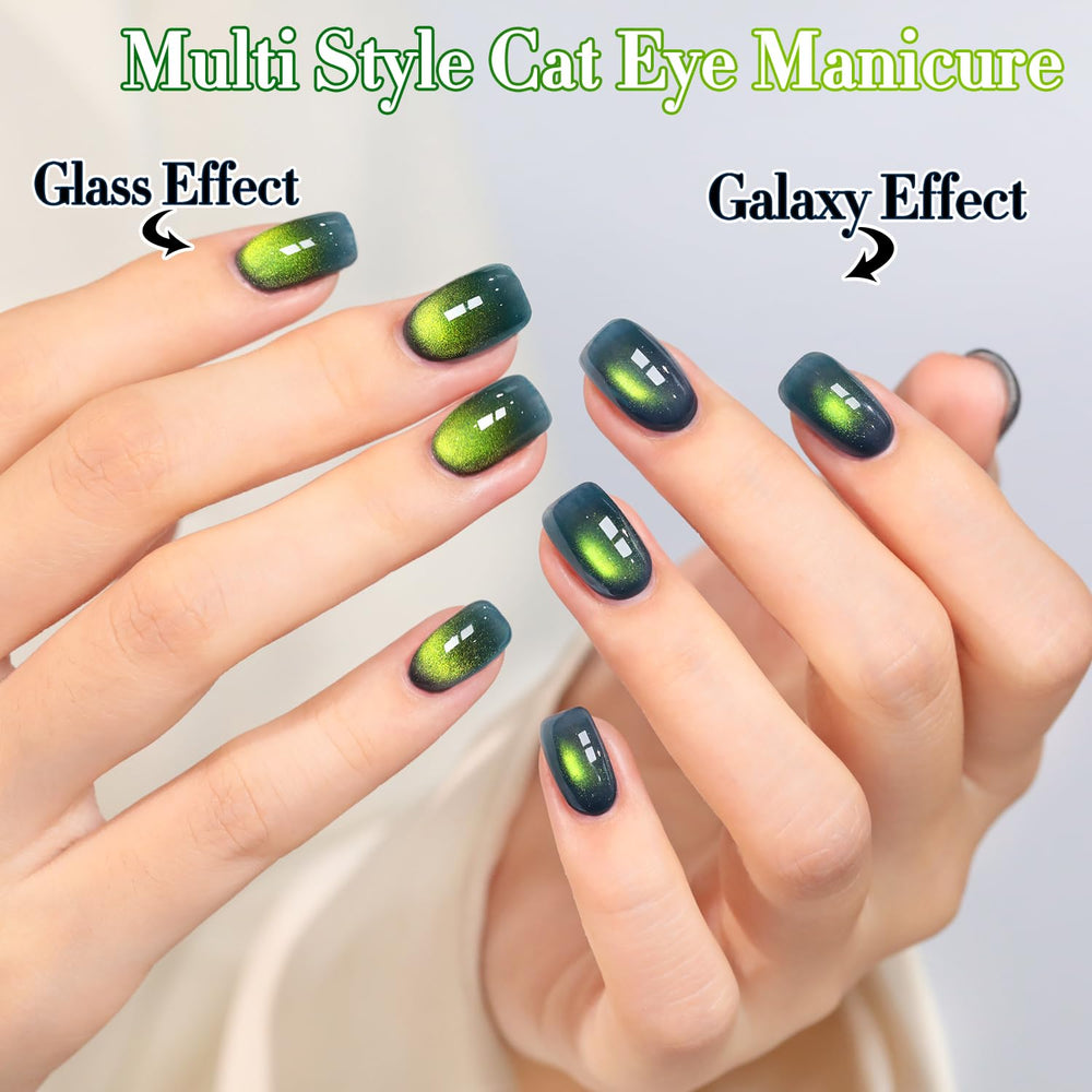 Double Rhythm brush stroke of polish showing smooth shimmer and spreadability
