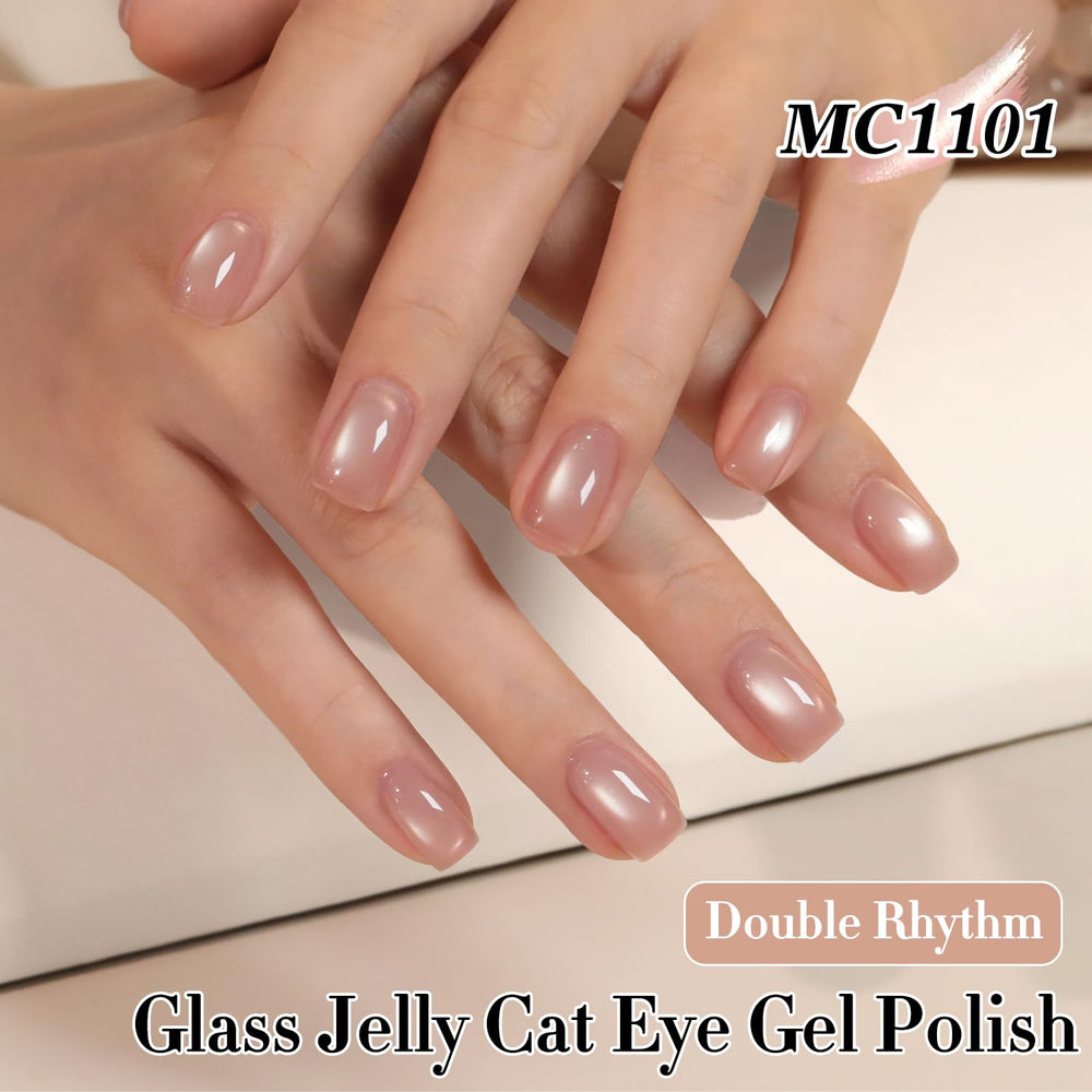 Double Rhythm texture close-up revealing holographic shimmer and depth