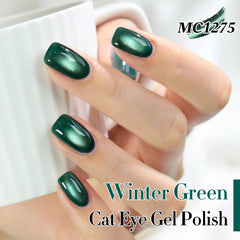 Double Rhythm polish close-up texture revealing holographic glitter and jelly finish
