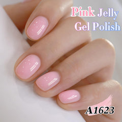Double Rhythm jelly texture close-up showing translucent finish and easy blending