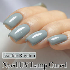 Double Rhythm texture and sheen detail highlighting glossy finish and high shine benefit