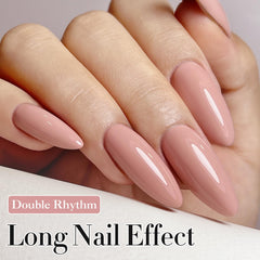 Double Rhythm texture stroke close-up showing even pigment and coverage