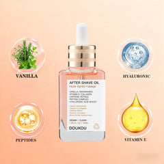 DOUKOU label detail showing key ingredients and calming benefits
