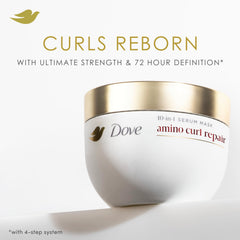 Dove mask open jar showing creamy texture for deep hydration