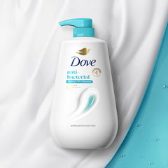 Dove product label closeup showing ingredients and transparency benefit