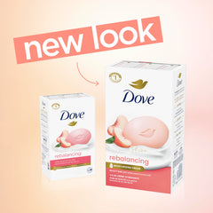 Dove bar close-up showing creamy stripe and nourishing texture benefit