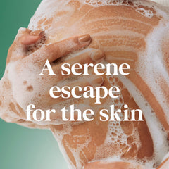 Dove bar in shower setting illustrating soothing scent benefit
