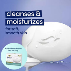 Dove Original bar close-up highlighting creamy surface and moisturizing effect