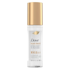 Dove bottle front packaging showing product and benefits