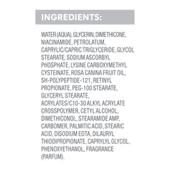 Dove cream serum lifestyle bathroom routine promoting hydrated skin