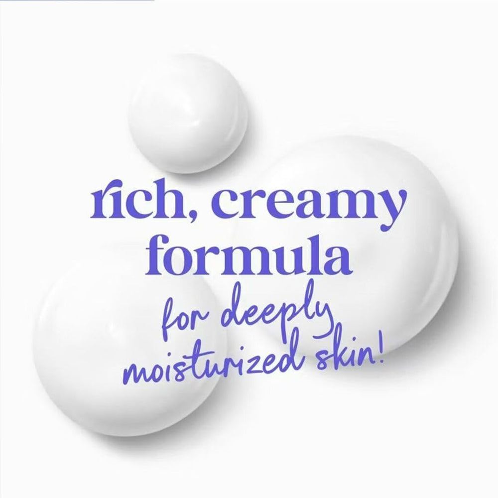 Lathered foam from Dove body wash showing gentle cleansing and hydration