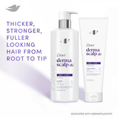 Dove shampoo lather texture foam demonstrating gentle cleansing