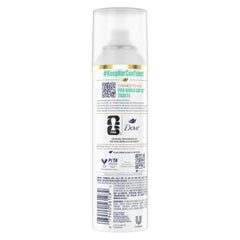 Dove dry shampoo spraying mist to quickly absorb oil