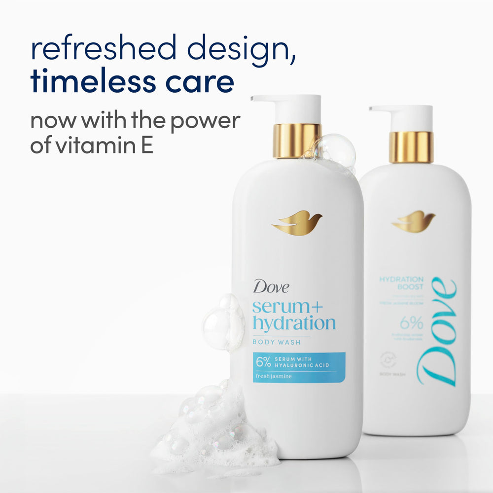 Dove creamy foam texture on hand showing rich lather for softer skin