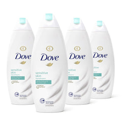 Dove front packaging 4-pack showing bottles and value savings benefit