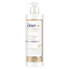 Dove front packaging showing product and benefits for reduced breakage