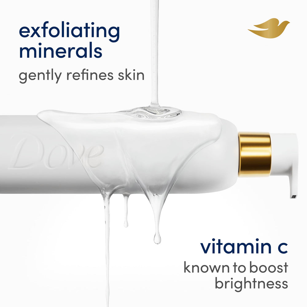 Dove vitamin C ingredient visual representing brightening serum and antioxidant benefit
