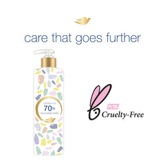 Dove-treated hair after use showing smoother, stronger-looking strands