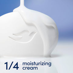 Close-up of Dove label listing ingredients and cruelty-free claim