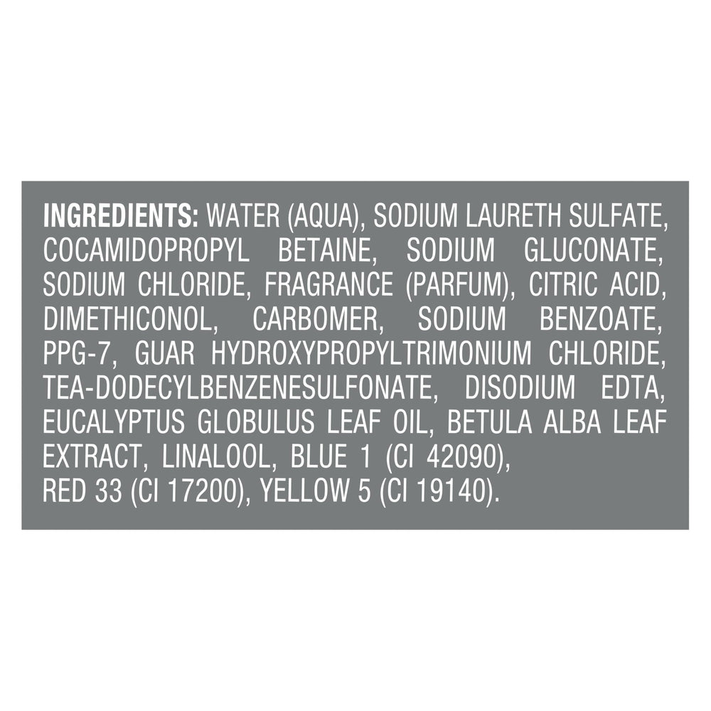 DOVE MEN + CARE PETA-approved badge close-up signaling cruelty-free assurance