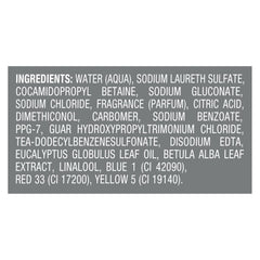 DOVE MEN + CARE PETA-approved badge close-up signaling cruelty-free assurance