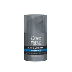 Dove Men+Care front packaging showing product and brand benefits