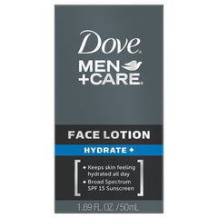 Dove Men+Care close-up of lotion texture highlighting fast absorption