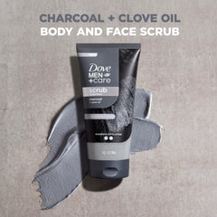 DOVE MEN + CARE open tube cap showing cream consistency for smooth application