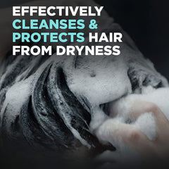 Dove Men + Care displayed with styling products illustrating complementary grooming routine