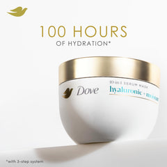 Dove open jar showing creamy texture for deep hydration and softening