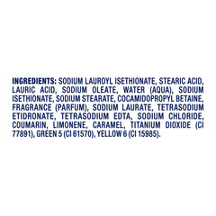 Close-up of PETA vegan badge on Dove packaging signaling cruelty-free
