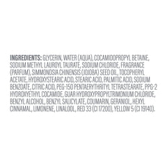 Dove product label close-up showing ingredients and dermatologist collaboration benefit