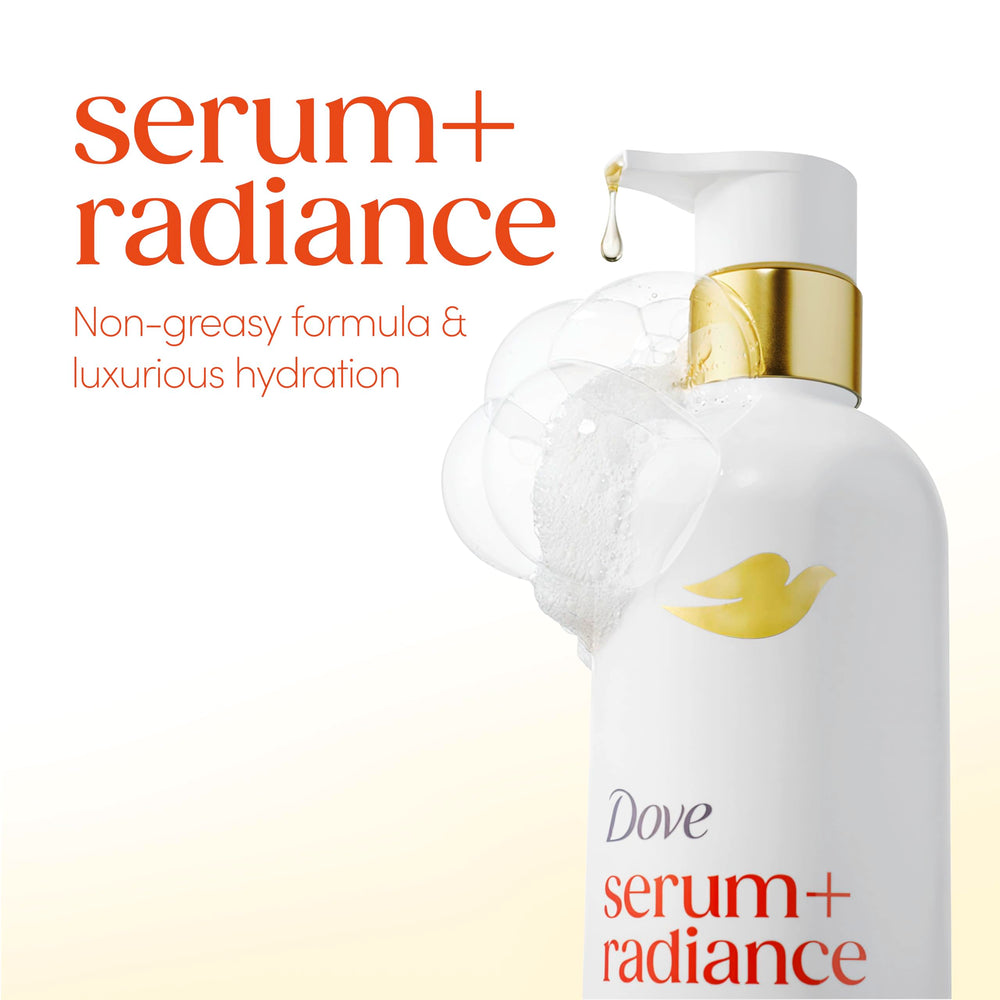 Dove oil texture in palm displaying silky richness and quick emulsifying benefit