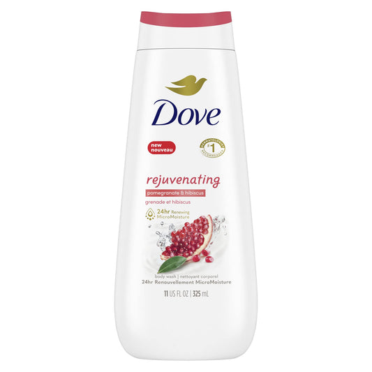 Dove front bottle view showing label and benefit of soft skin