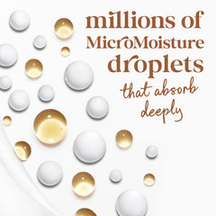 Dove creamy lather closeup illustrating rich moisturizing foam