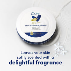 Using Dove cream on elbow and knee to reduce rough patches