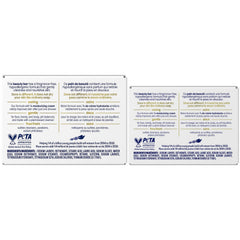 Dove side view of stacked bars highlighting gentle, compact packaging
