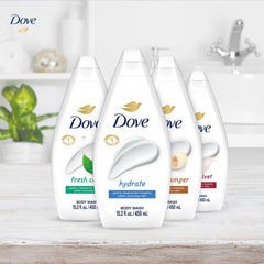 Closeup of Dove Silky Velvet lather illustrating rich creamy foam and silky feel
