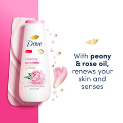 Close-up of Dove texture highlighting MicroMoisture droplets for lasting hydration