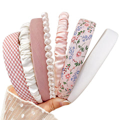 DOXISHRUKY front packaging showing seven headband styles and organized set benefit