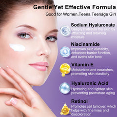DOYEEWO eye cream tube detail showing targeted care to reduce puffiness