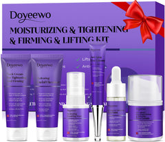 DOYEEWO front packaging showing complete travel-ready six-piece set and gift appeal