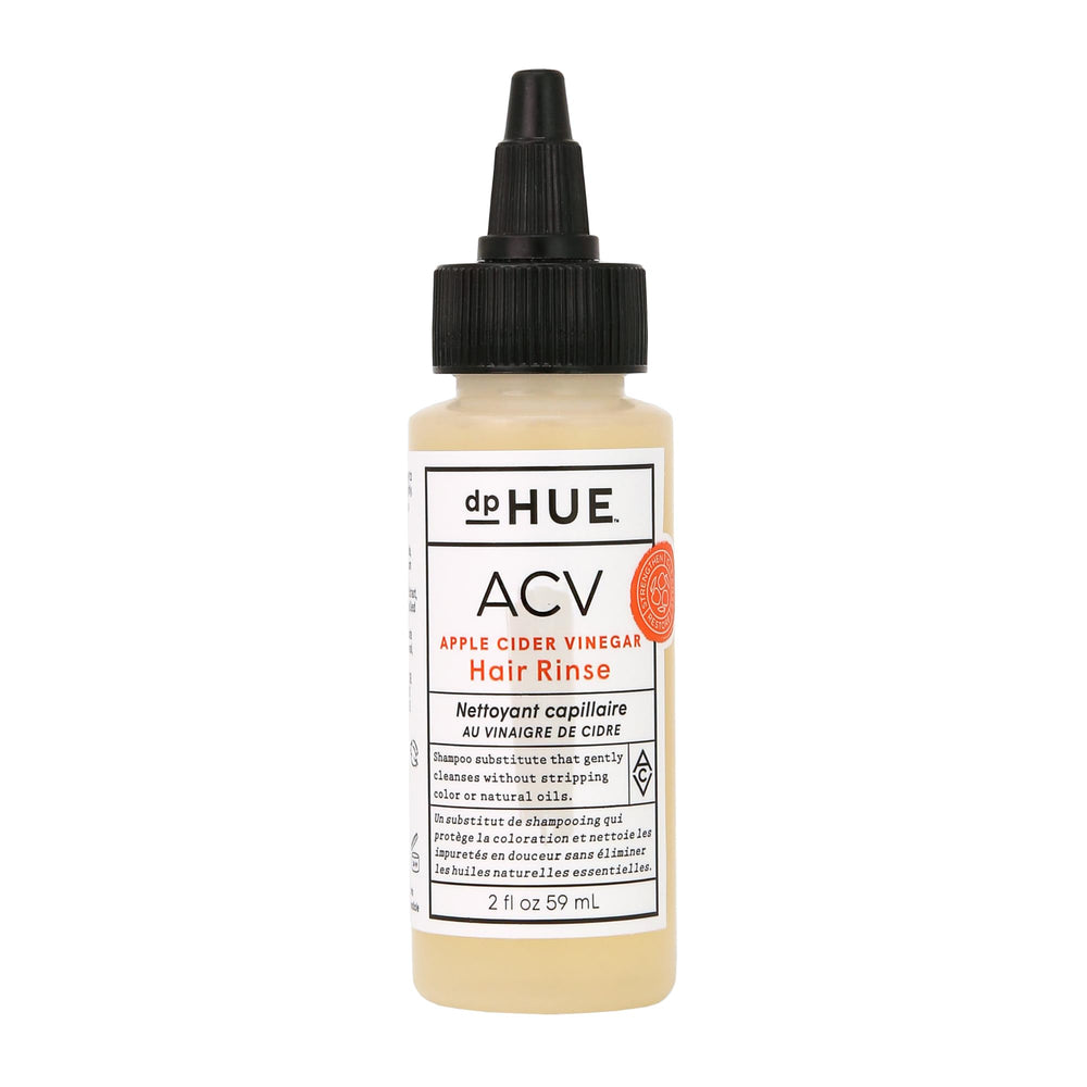 dpHUE front bottle view showing compact 2 oz size and branding benefits portability