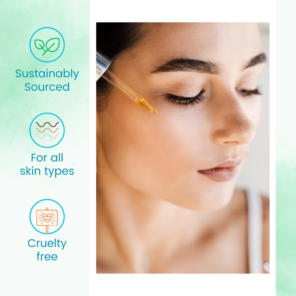 Dr Adorable close-up oil drop texture showing lightweight absorption