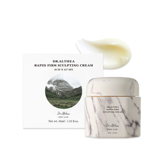 Dr.Althea front jar showing cream and brand, highlights nourishing finish