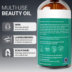 Dr. Berg sourced-castor-field in India highlighting responsible ingredient origin