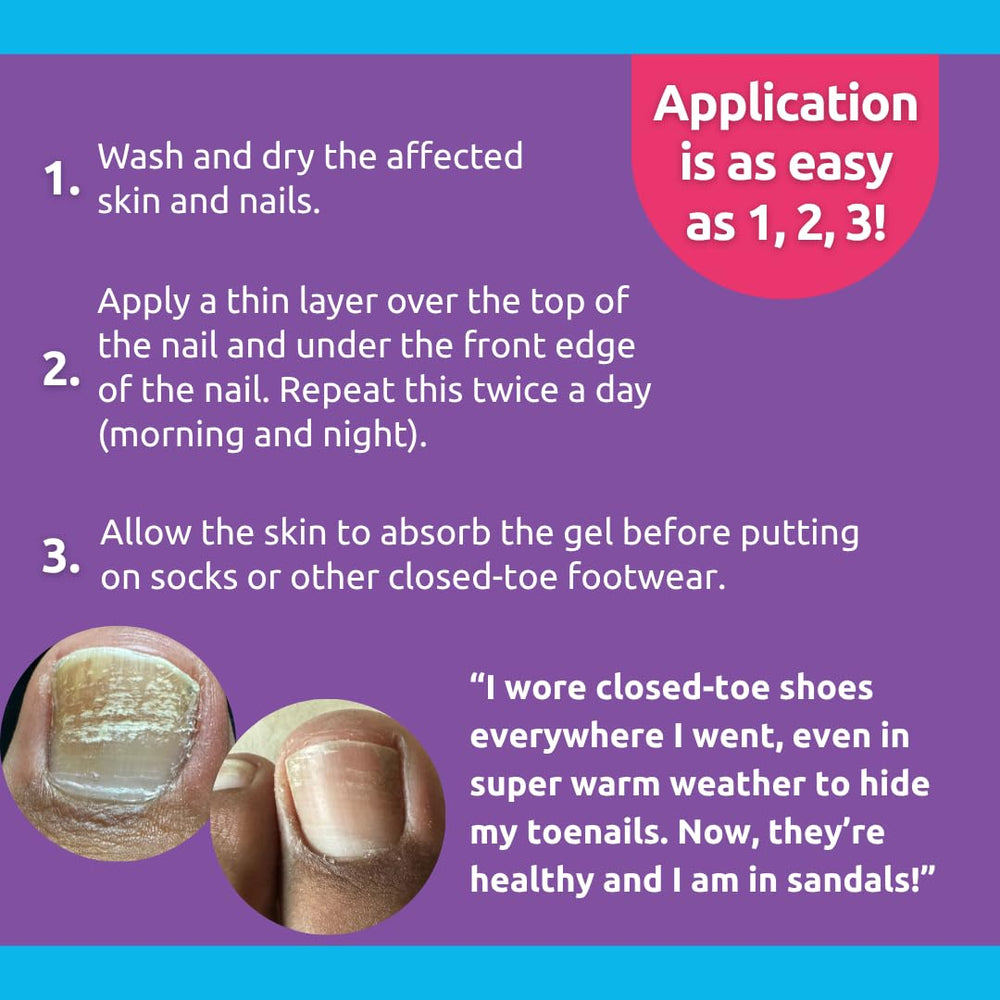 Dr. Blaine's VITÉ20 being applied to fingernails for smoother appearance