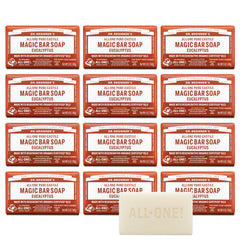 Dr. Bronner's eucalyptus front packaging showing product and benefit of clear labeling