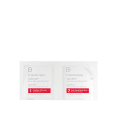 Dr. Dennis Gross close-up of pre-soaked towelette texture for effective exfoliation
